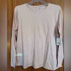 NWT Ana Light Pink Long Sleeve Top
